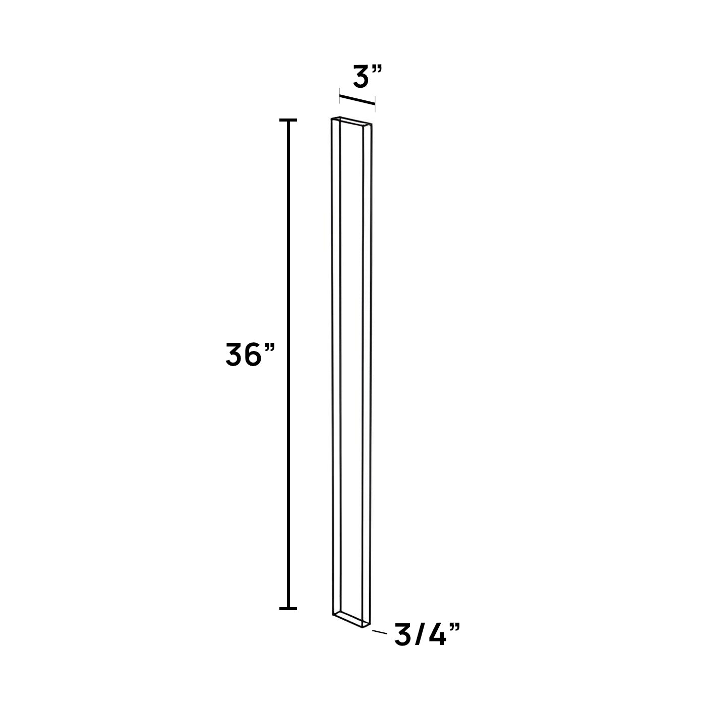 3 inch 36 High Wall Filler