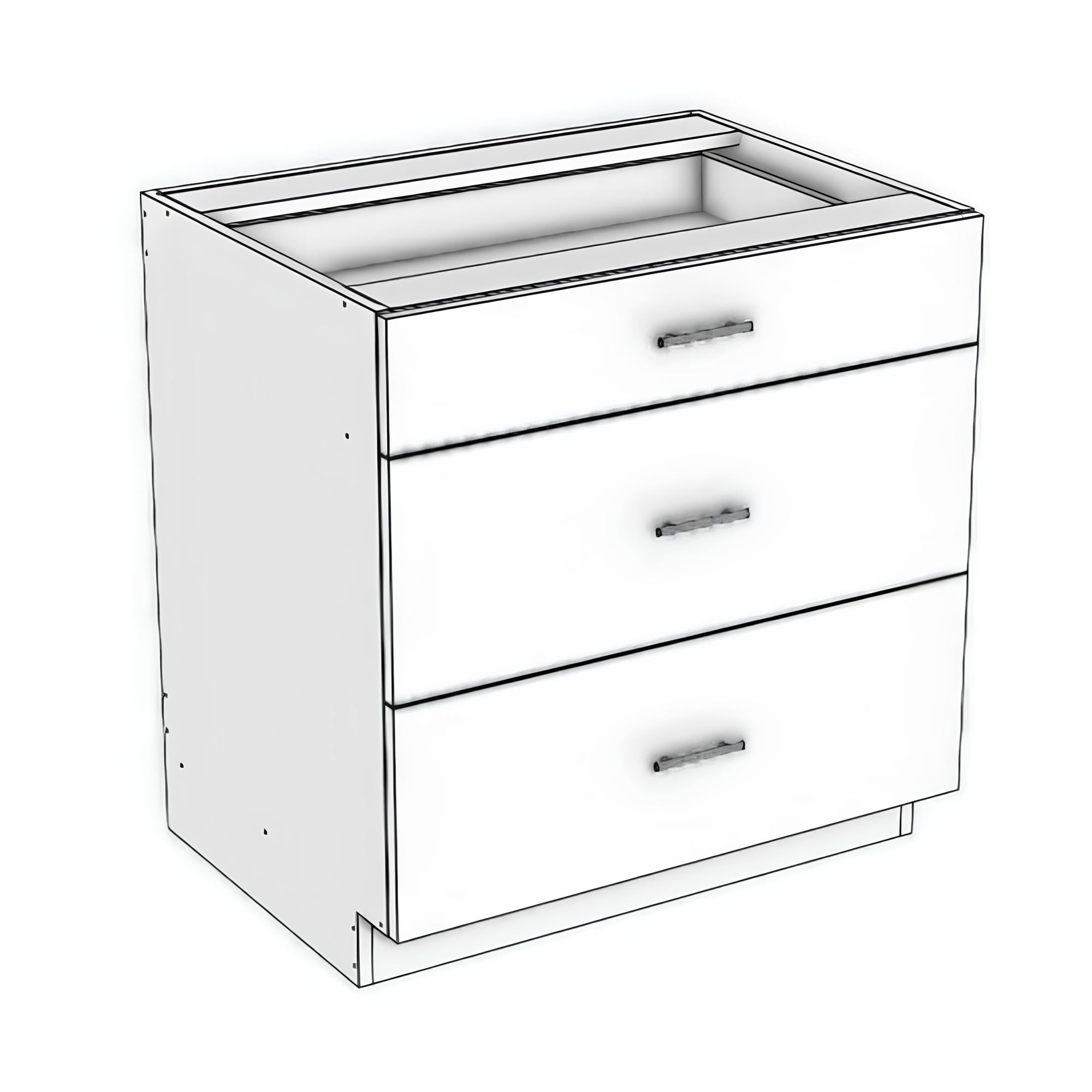 DB33-3 - Drawer Base Cabinet