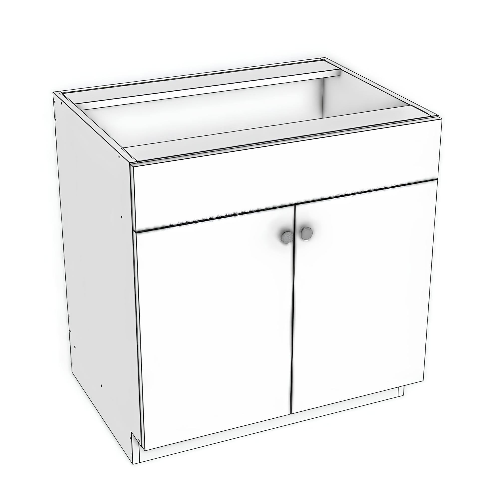 SB33 - Sink Base Cabinet