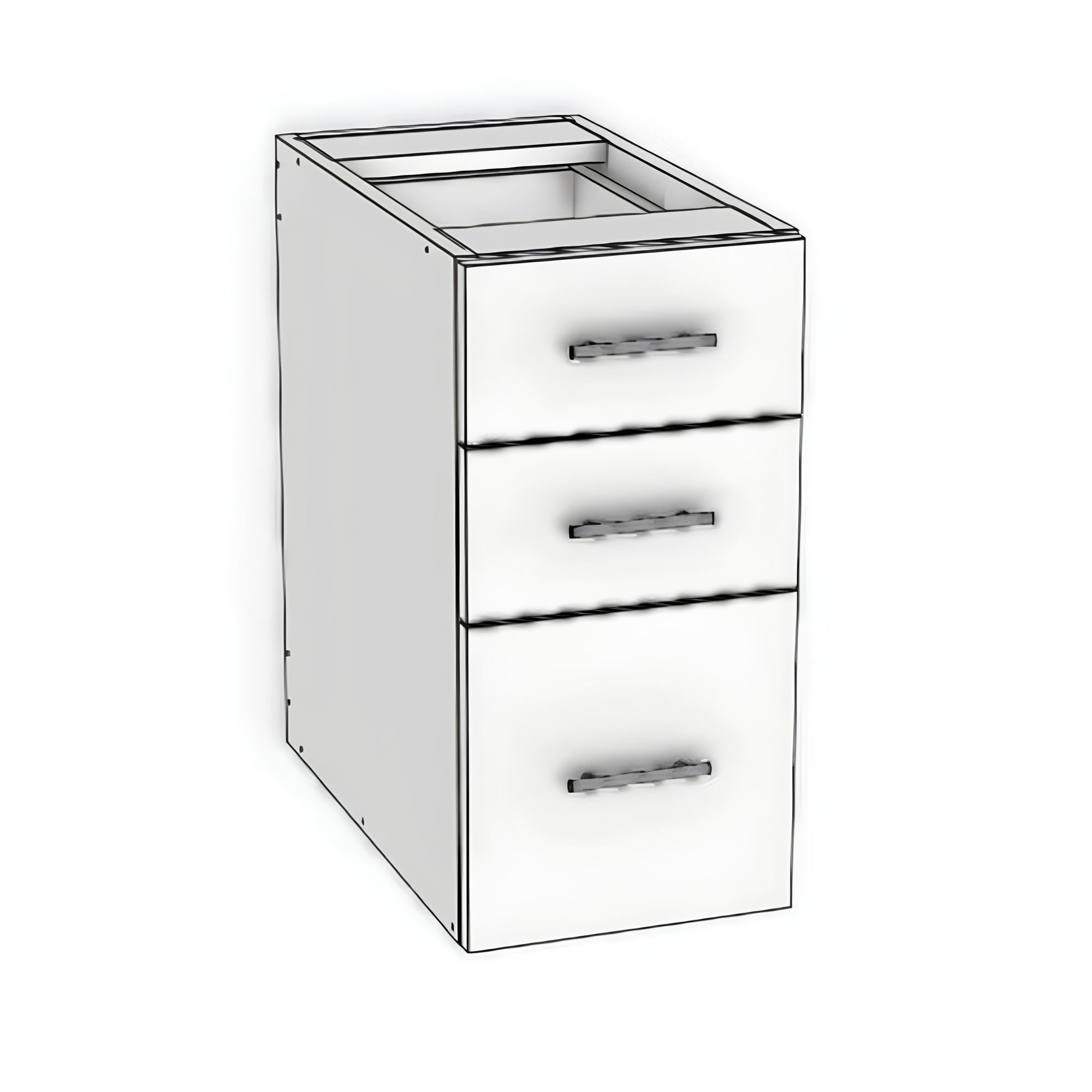 FV1224D-3 - Floating Vanity Cabinet