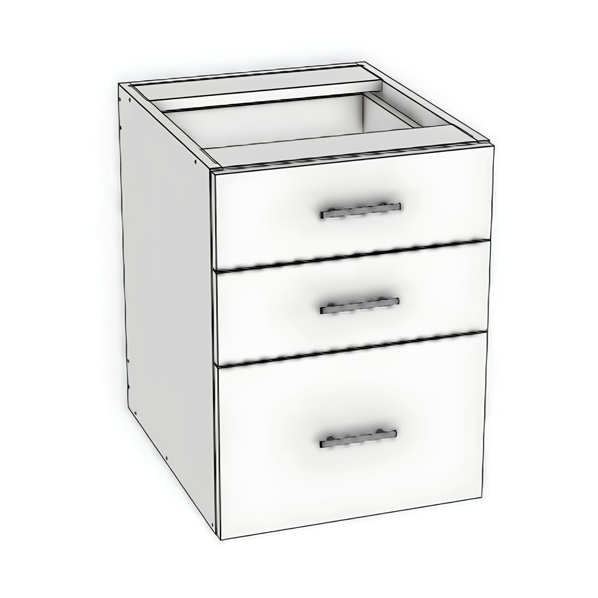 FV1824D-3 - Floating Vanity Cabinet