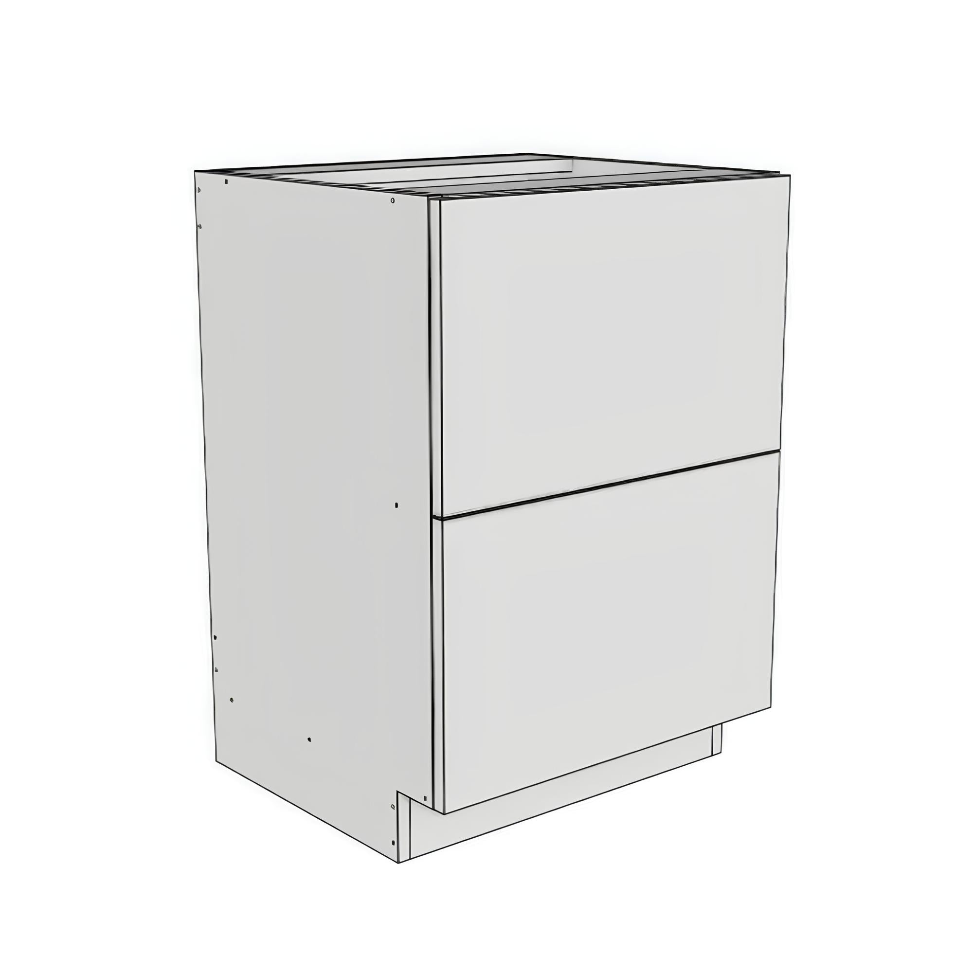 VDB24-2 - Vanity Drawer Base Cabinet