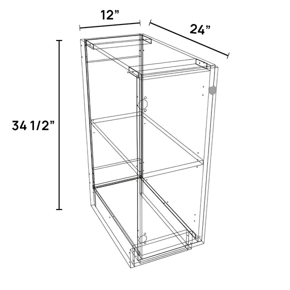 B12FD - Base Cabinet