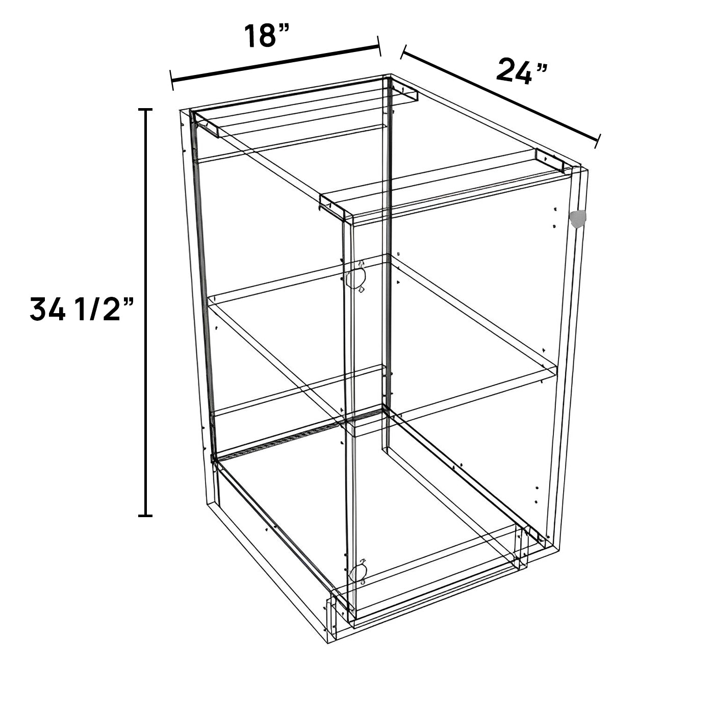 B18FD - Base Cabinet