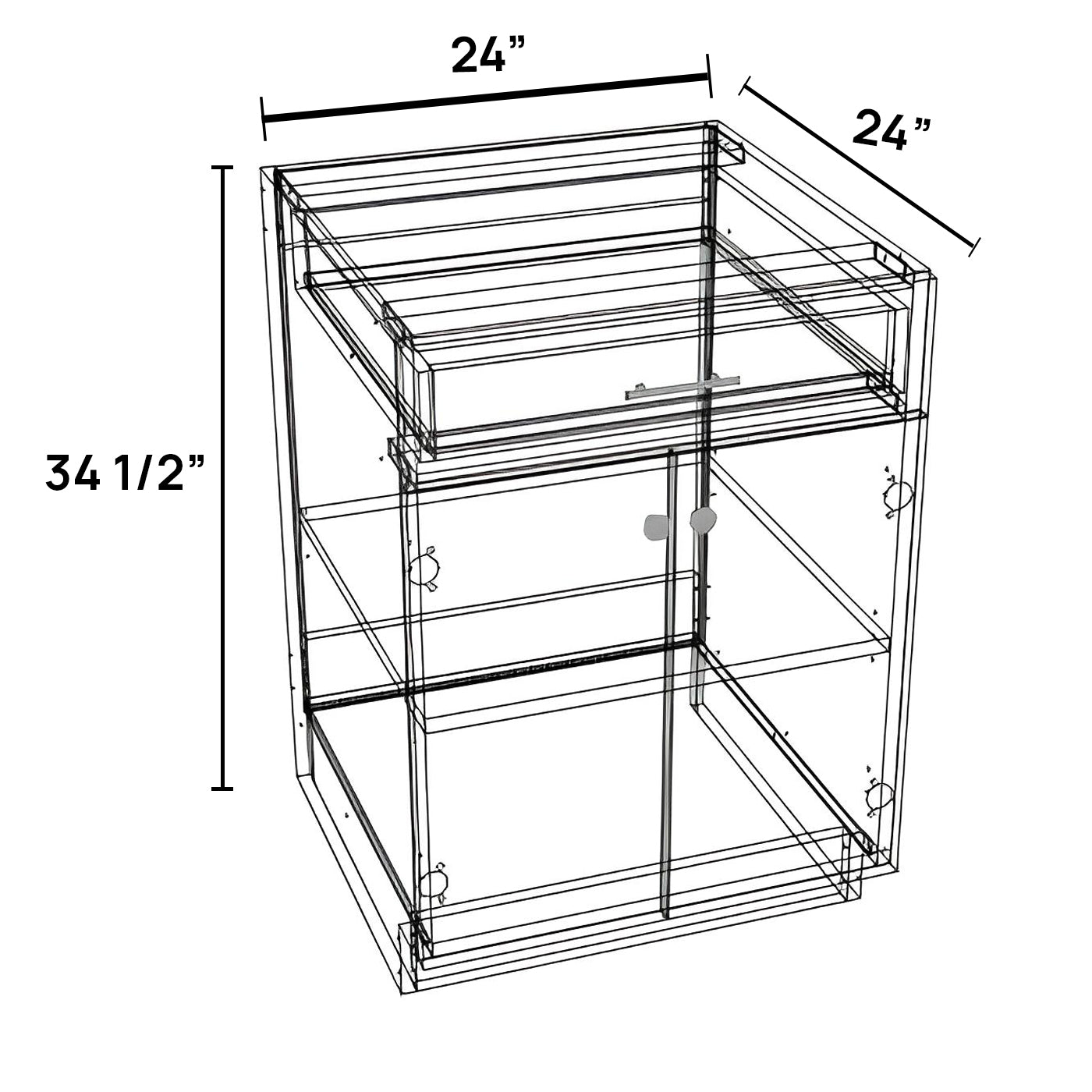 B24 - Base Cabinet