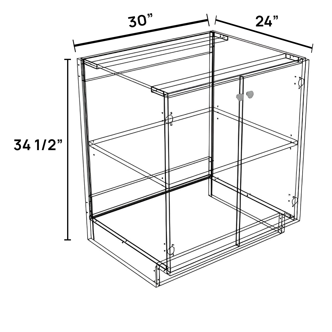 B30FD - Base Cabinet