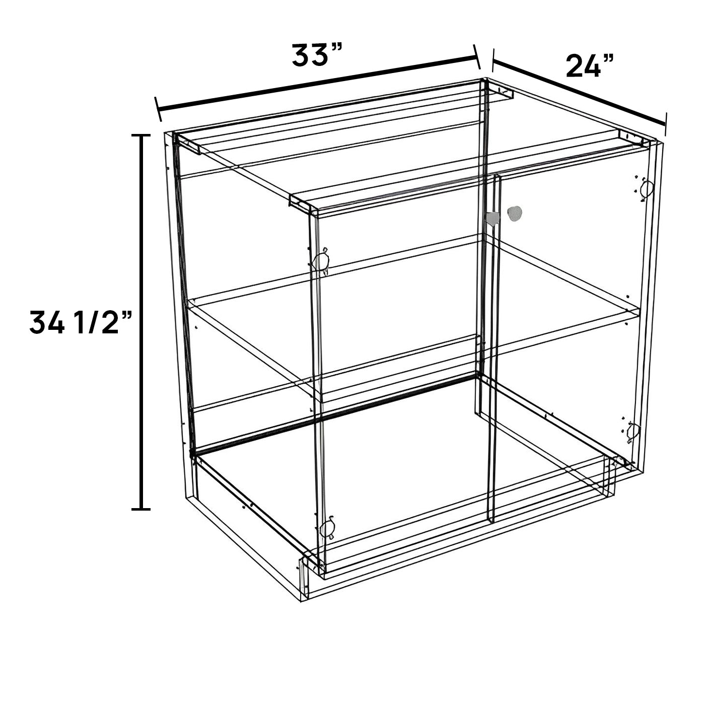 B33FD - Base Cabinet