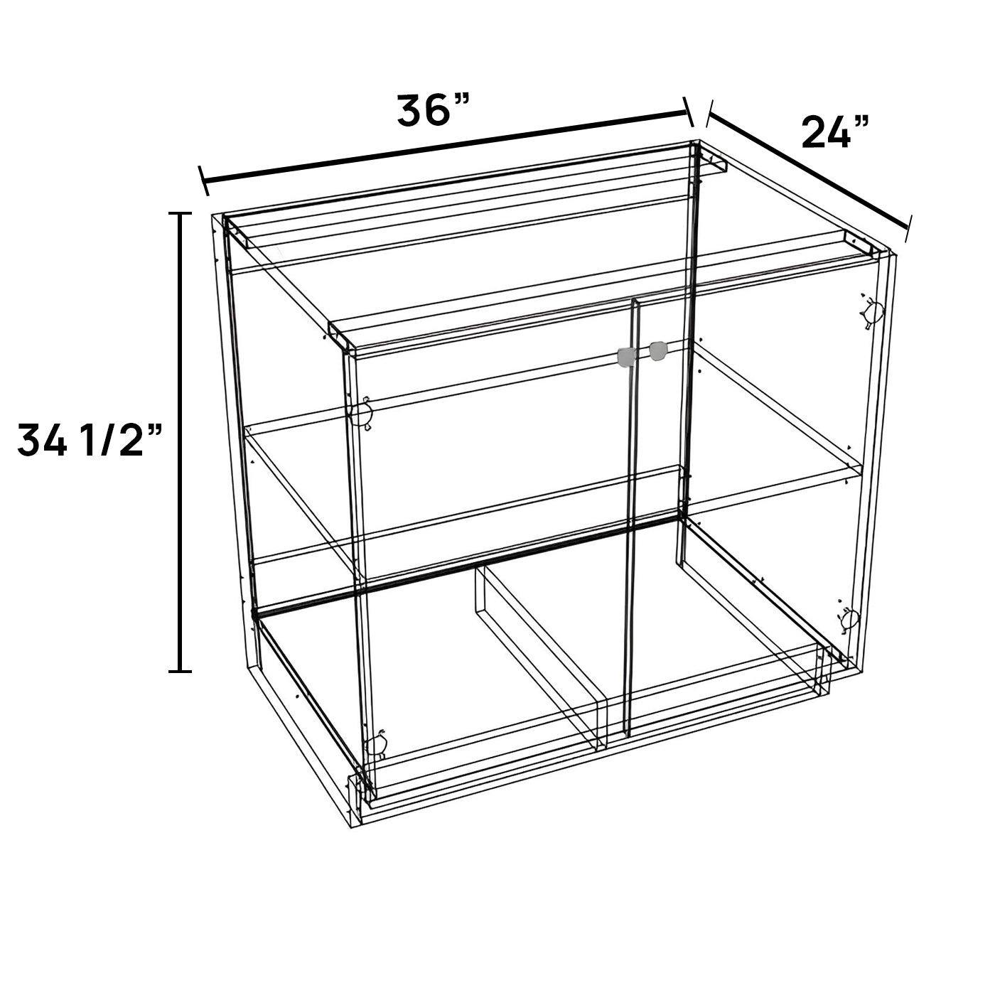 B36FD - Base Cabinet