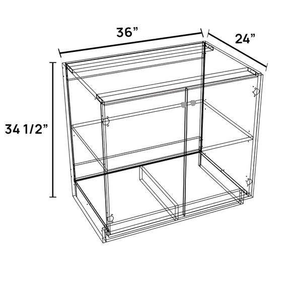 B36FD - Base Cabinet