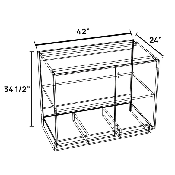 BBC42 - Base Blind Corner Cabinet
