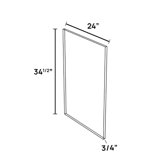 Base-Dishwasher / Island Finished Panel