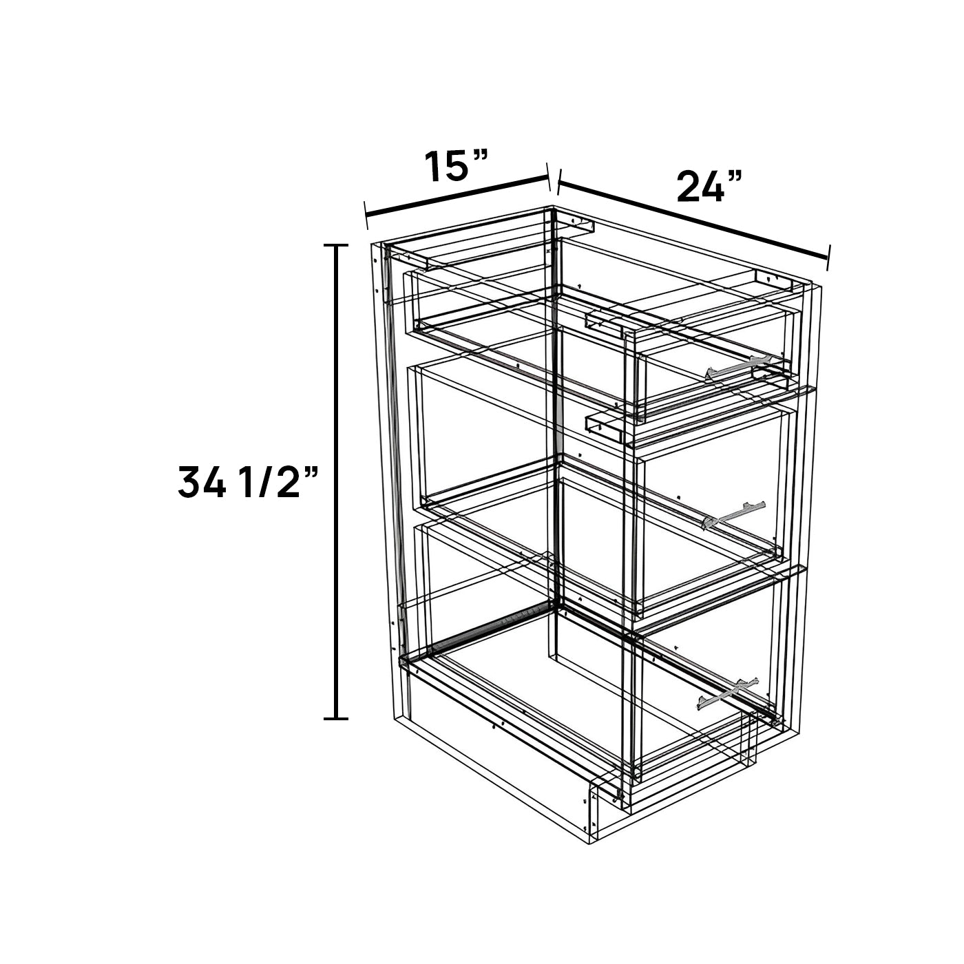 DB15-3 - Drawer Base Cabinet