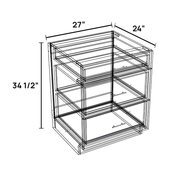 DB27-3 - Drawer Base Cabinet