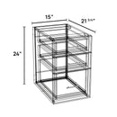 FV1524D-3 - Floating Vanity Cabinet-2