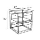 FV2124D-2 - Floating Vanity Cabinet-2