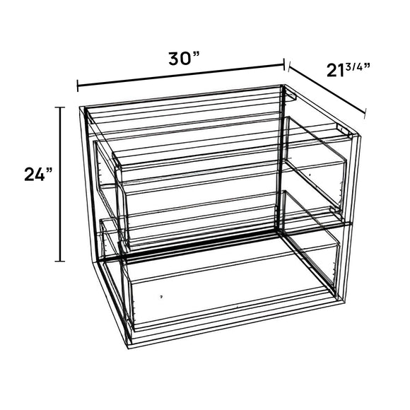FV3024D-2 - Floating Vanity Cabinet