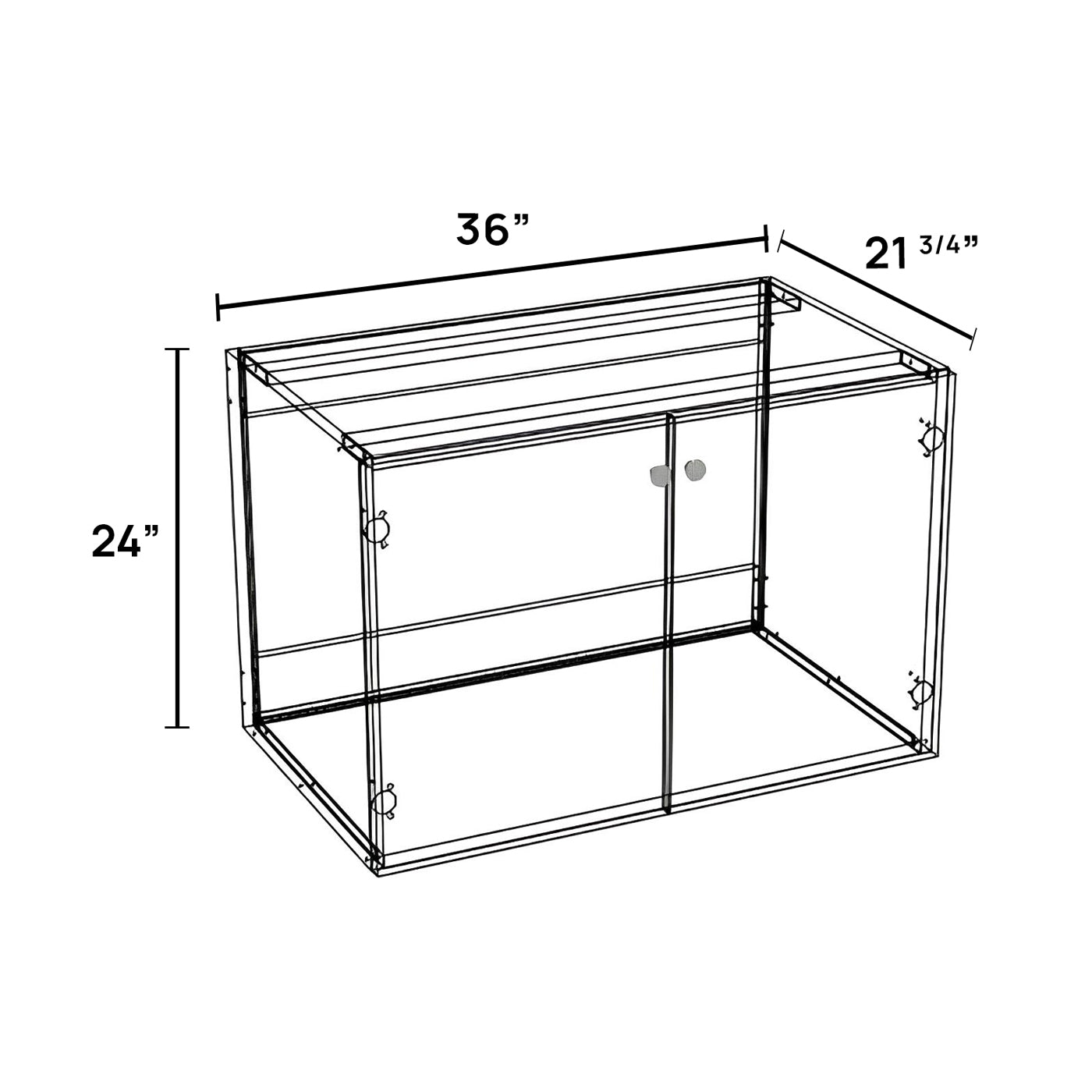 FV3624FD - Floating Vanity Cabinet