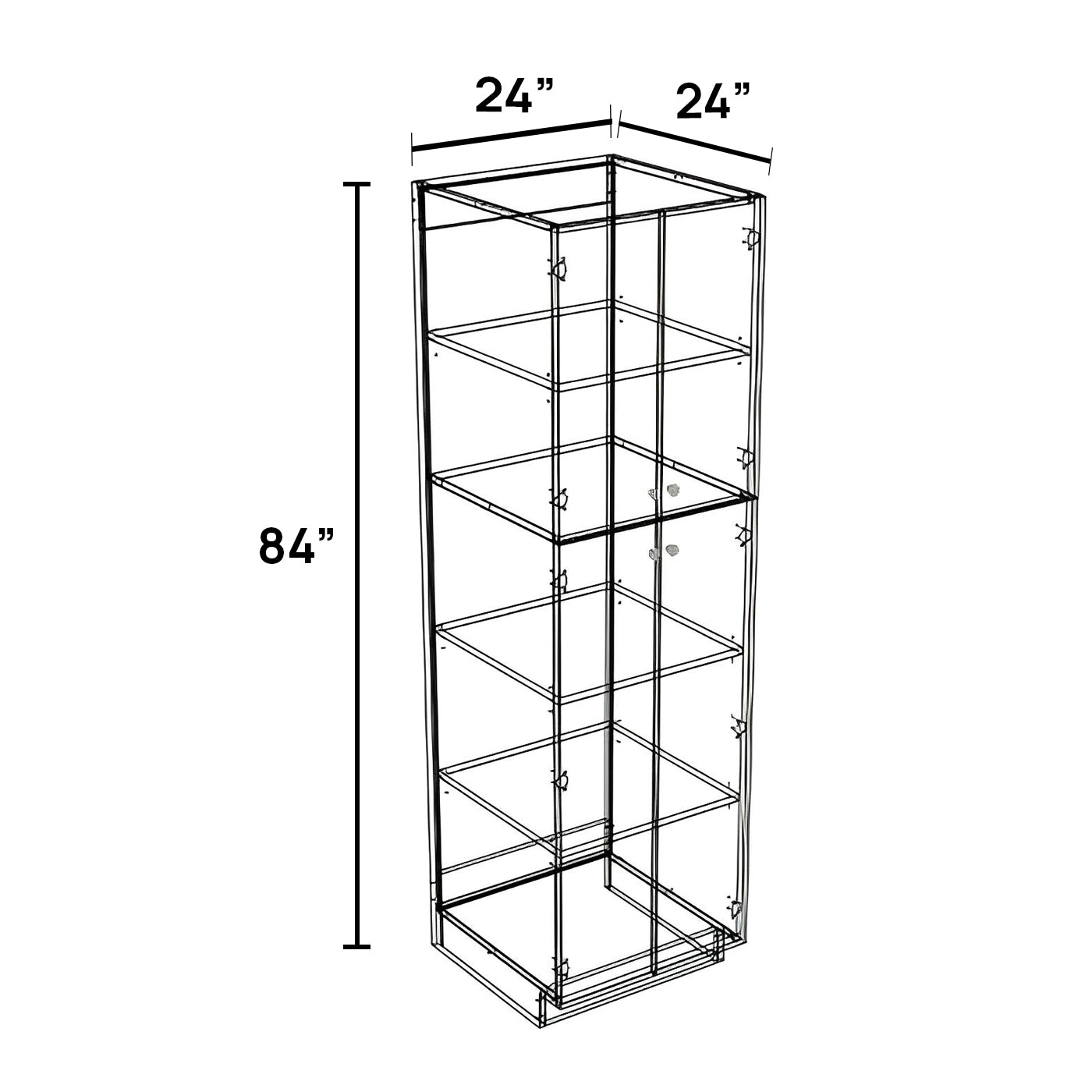 PC2484 - Pantry Cabinet