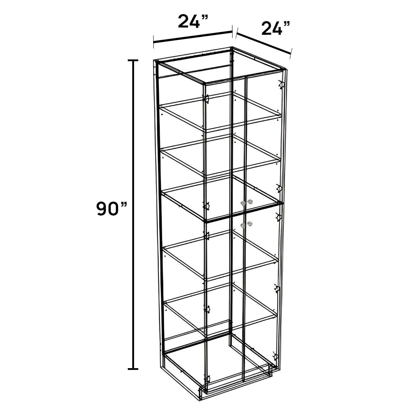 PC2490 - Pantry Cabinet