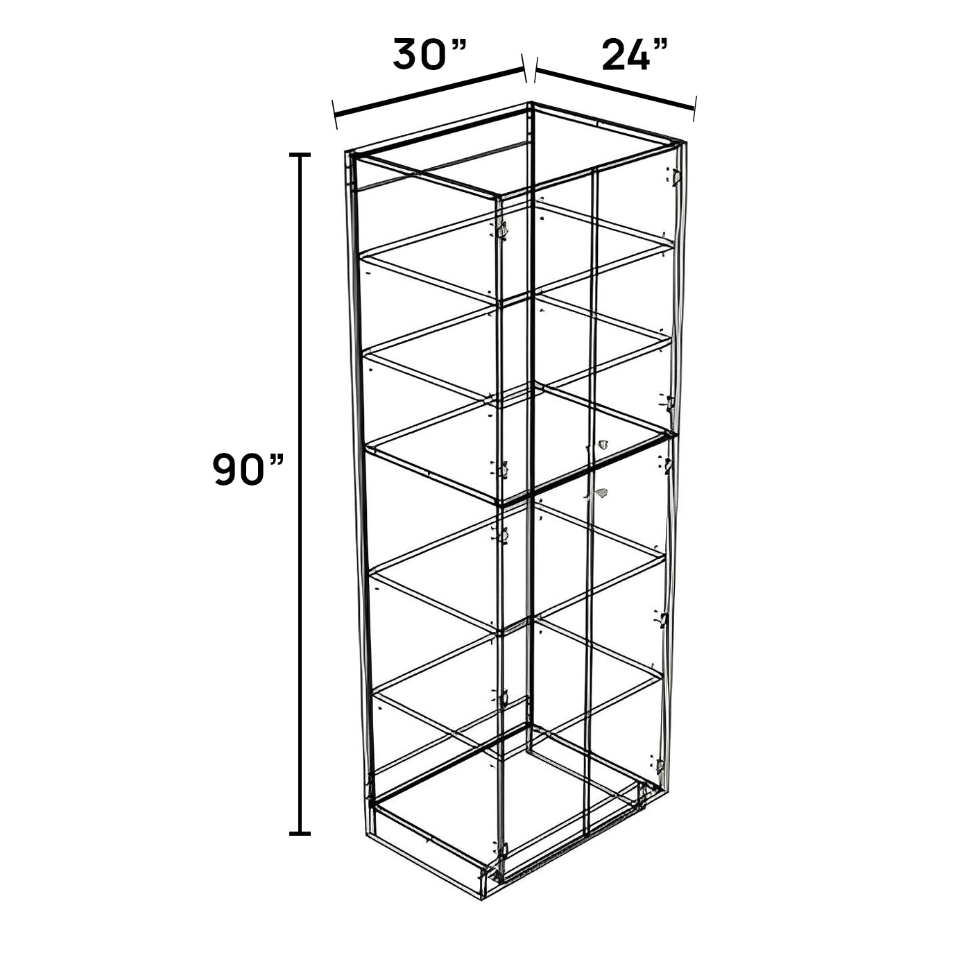 PC3090 - Pantry Cabinet