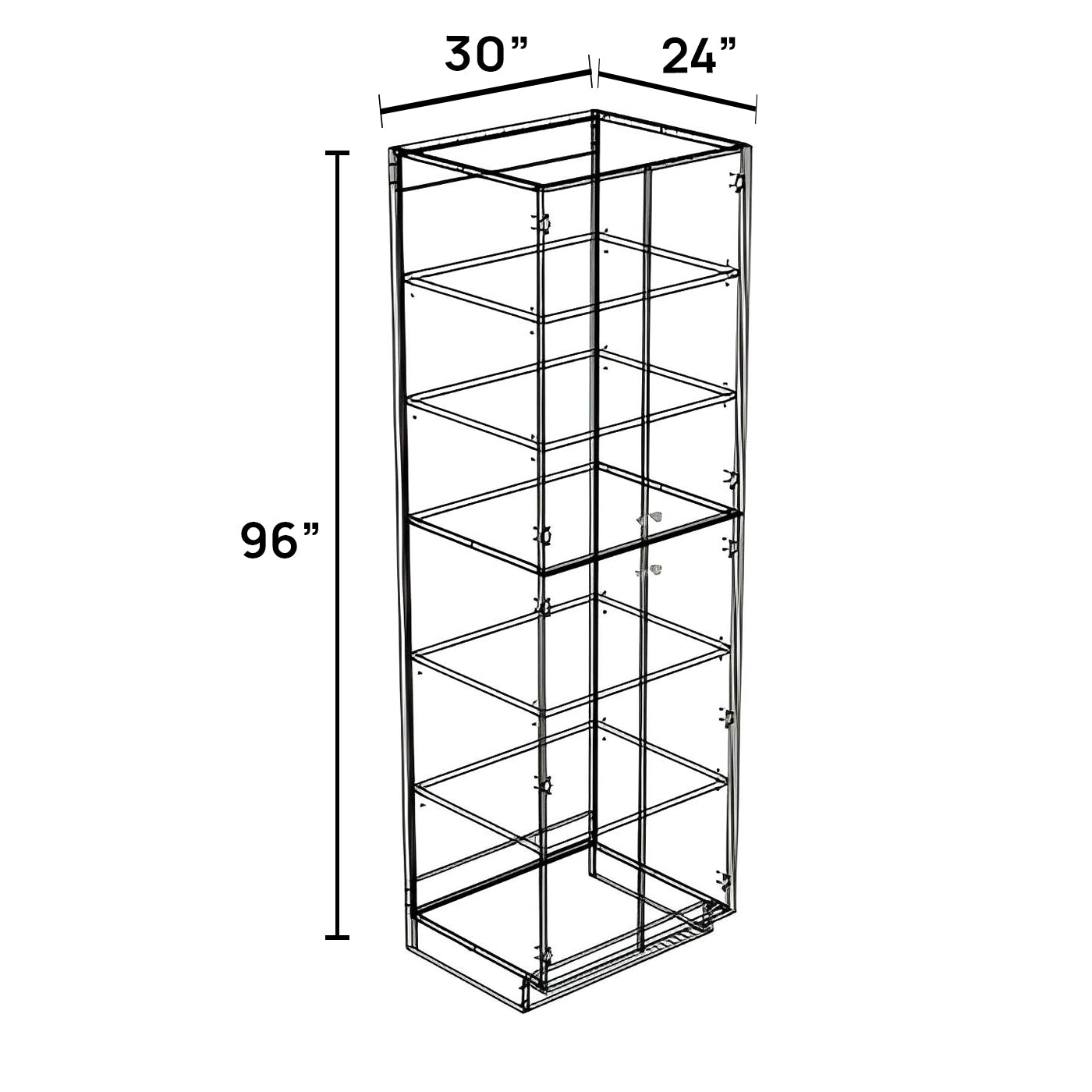 PC3096 - Pantry Cabinet