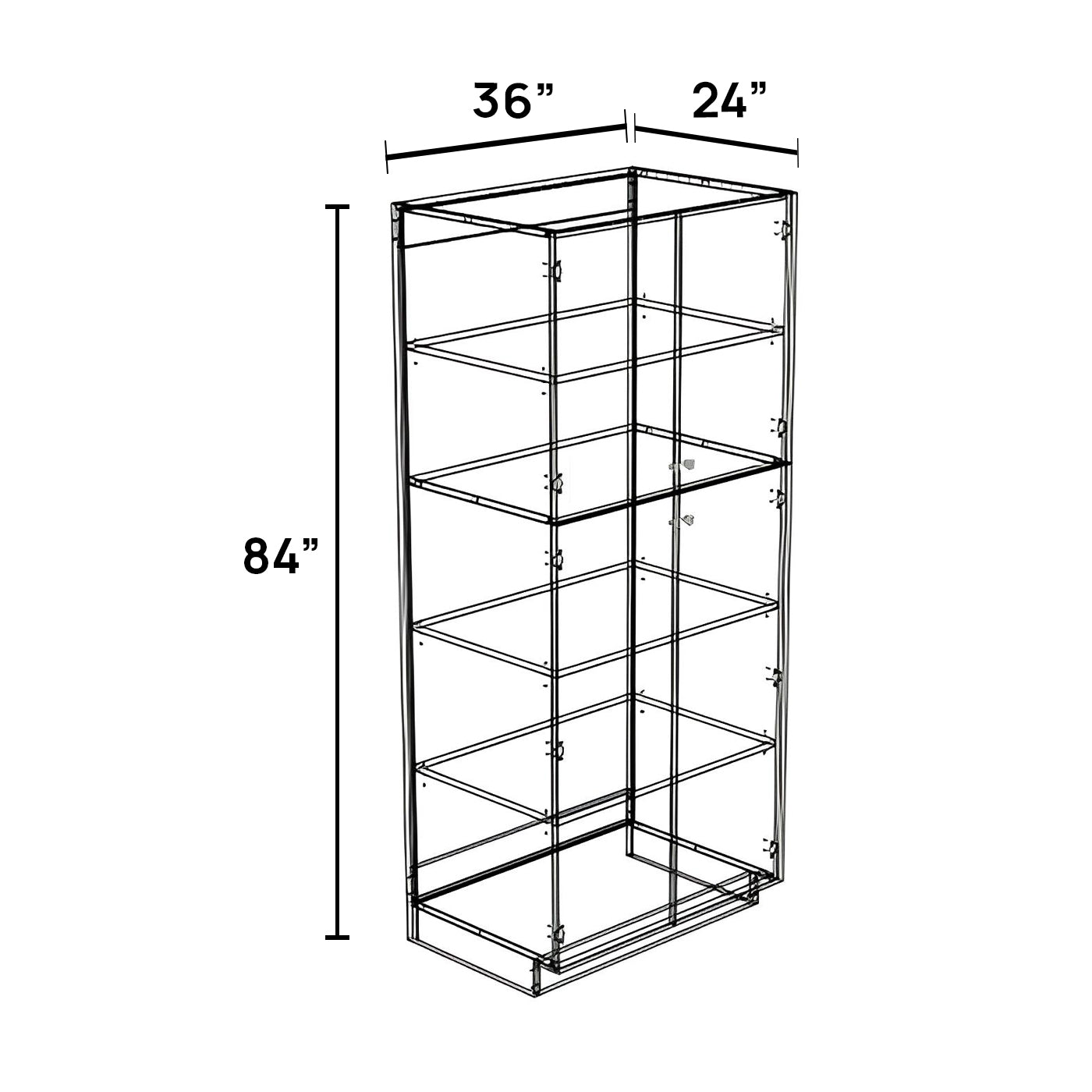 PC3684 - Pantry Cabinet