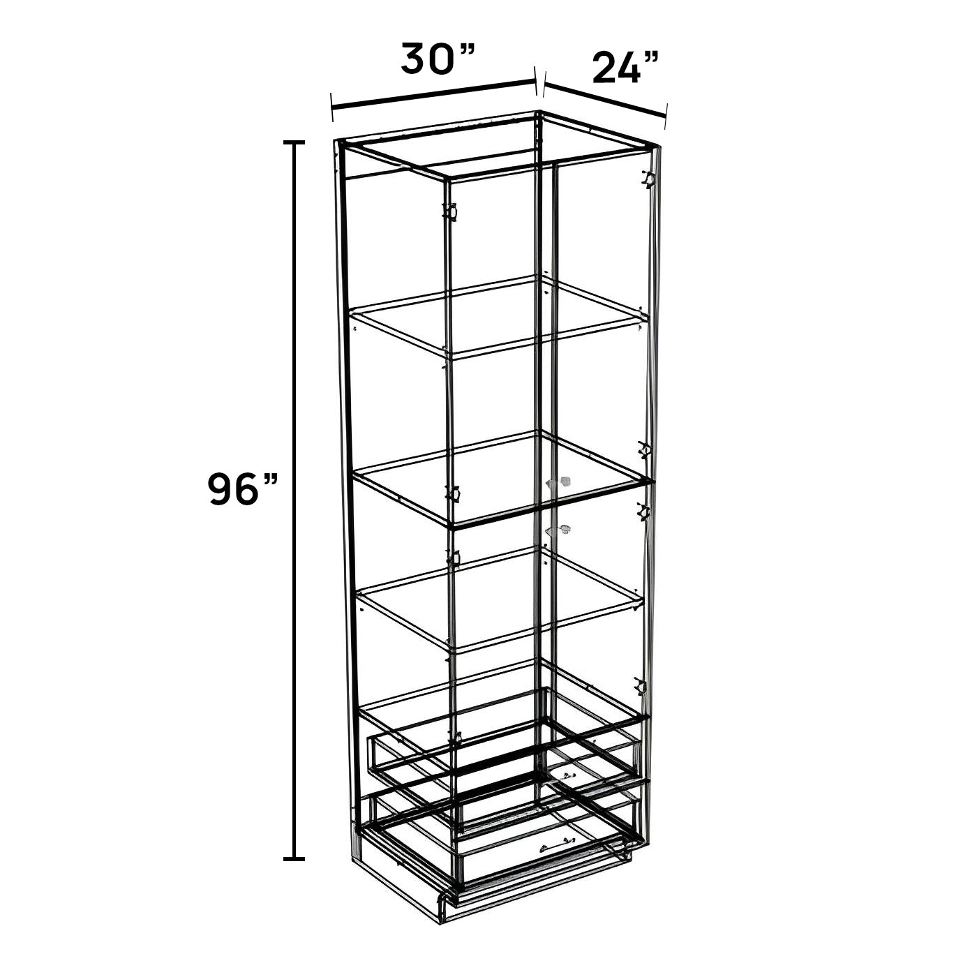 PD3096 - Pantry Drawer Cabinet