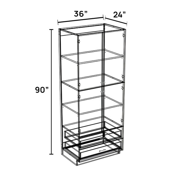 PD3690 - Pantry Drawer Cabinet