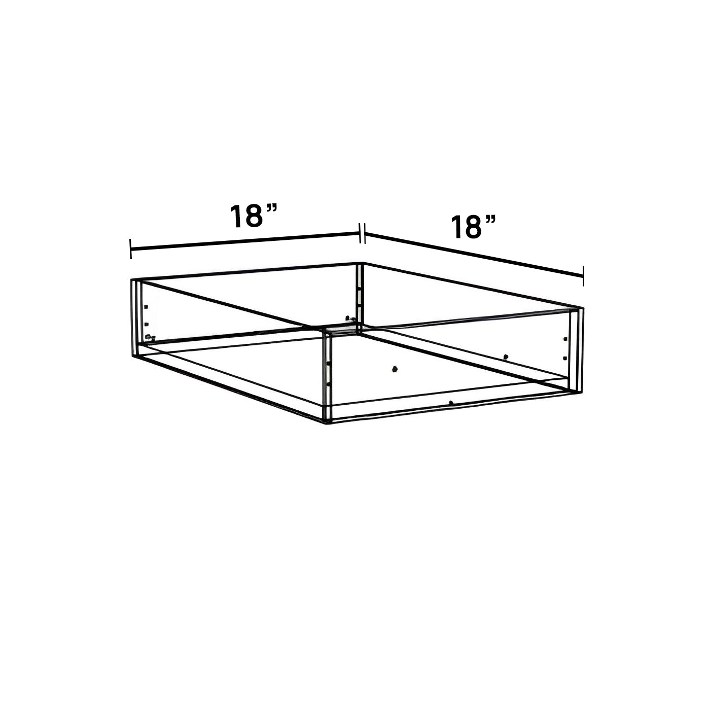 Pullout Tray - For 18in Width