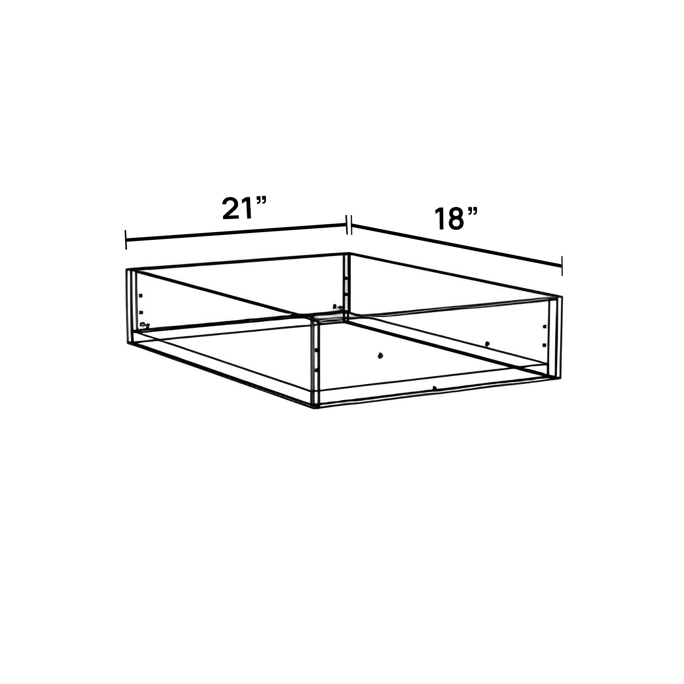 Pullout Tray - For 21in Width