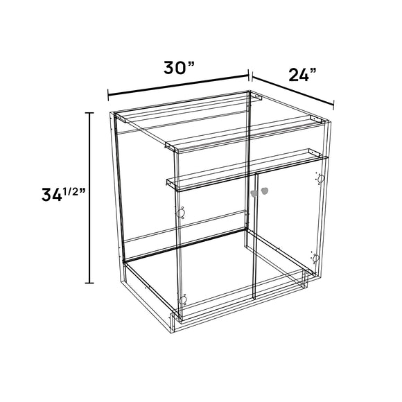SB30 - Sink Base Cabinet