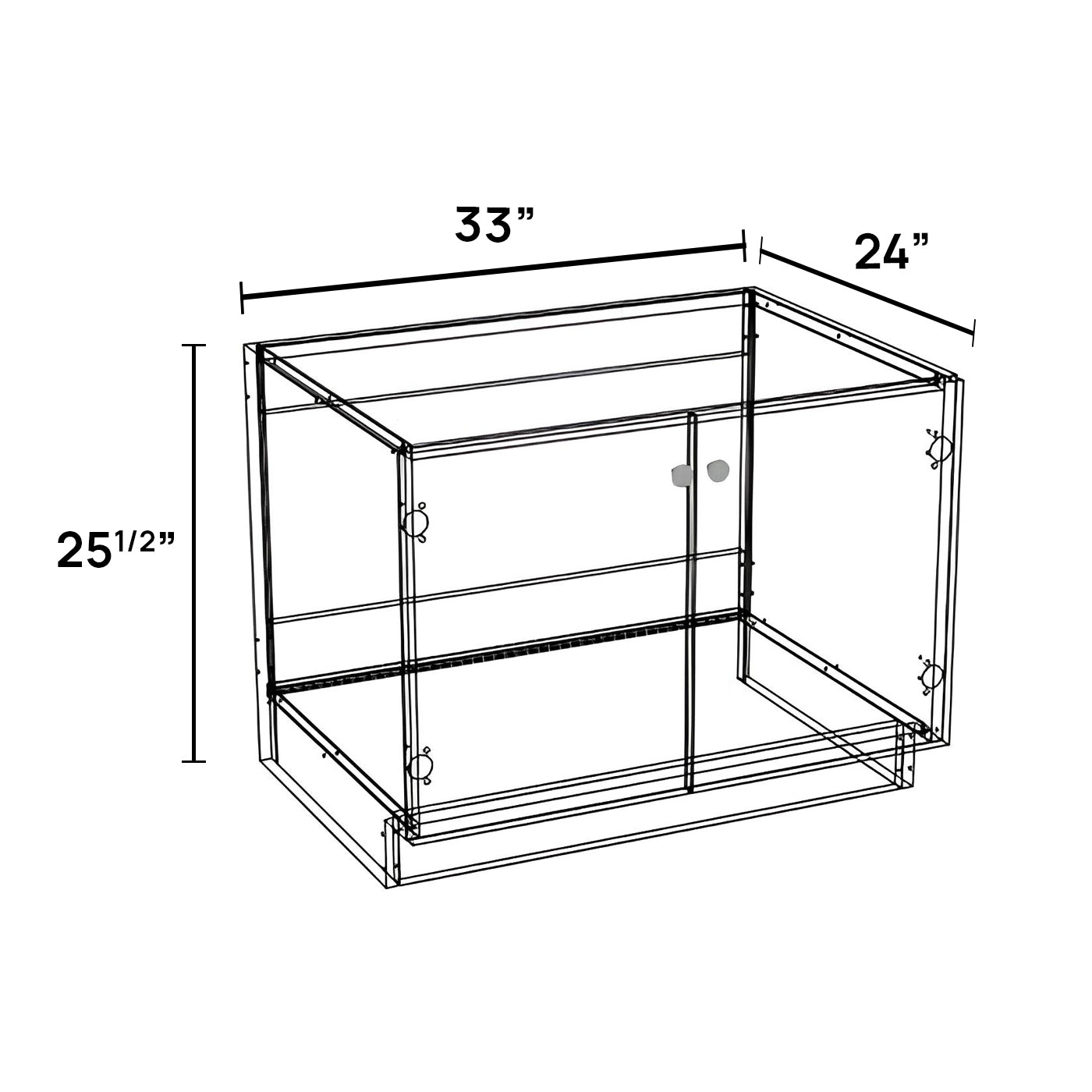 SB33FARMER - Sink Base Cabinet