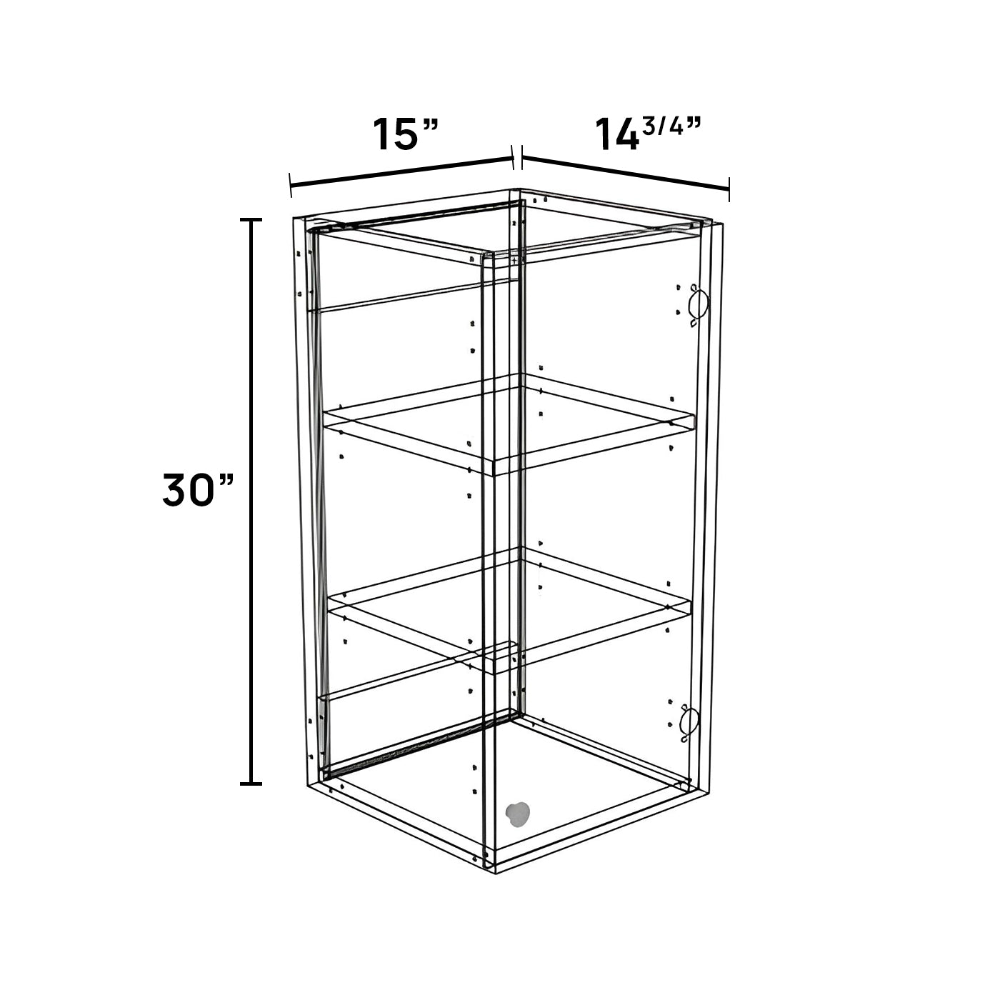 W1530 - Wall Cabinet