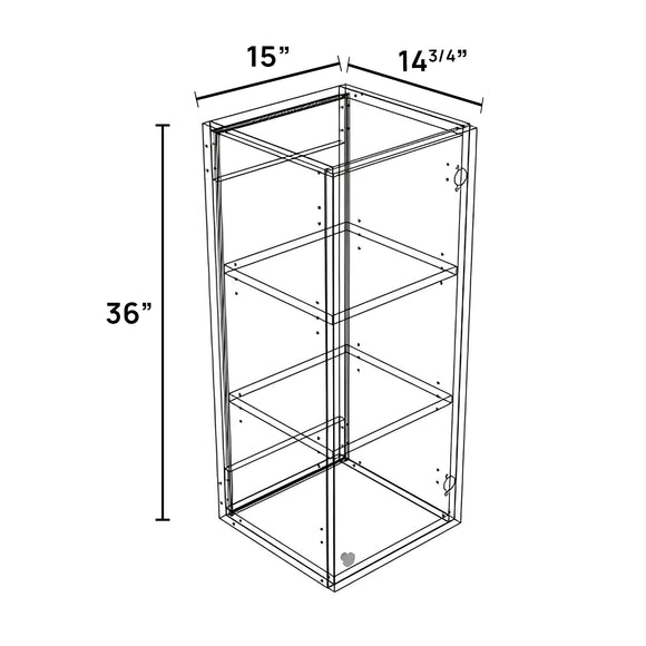 W1536 - Wall Cabinet