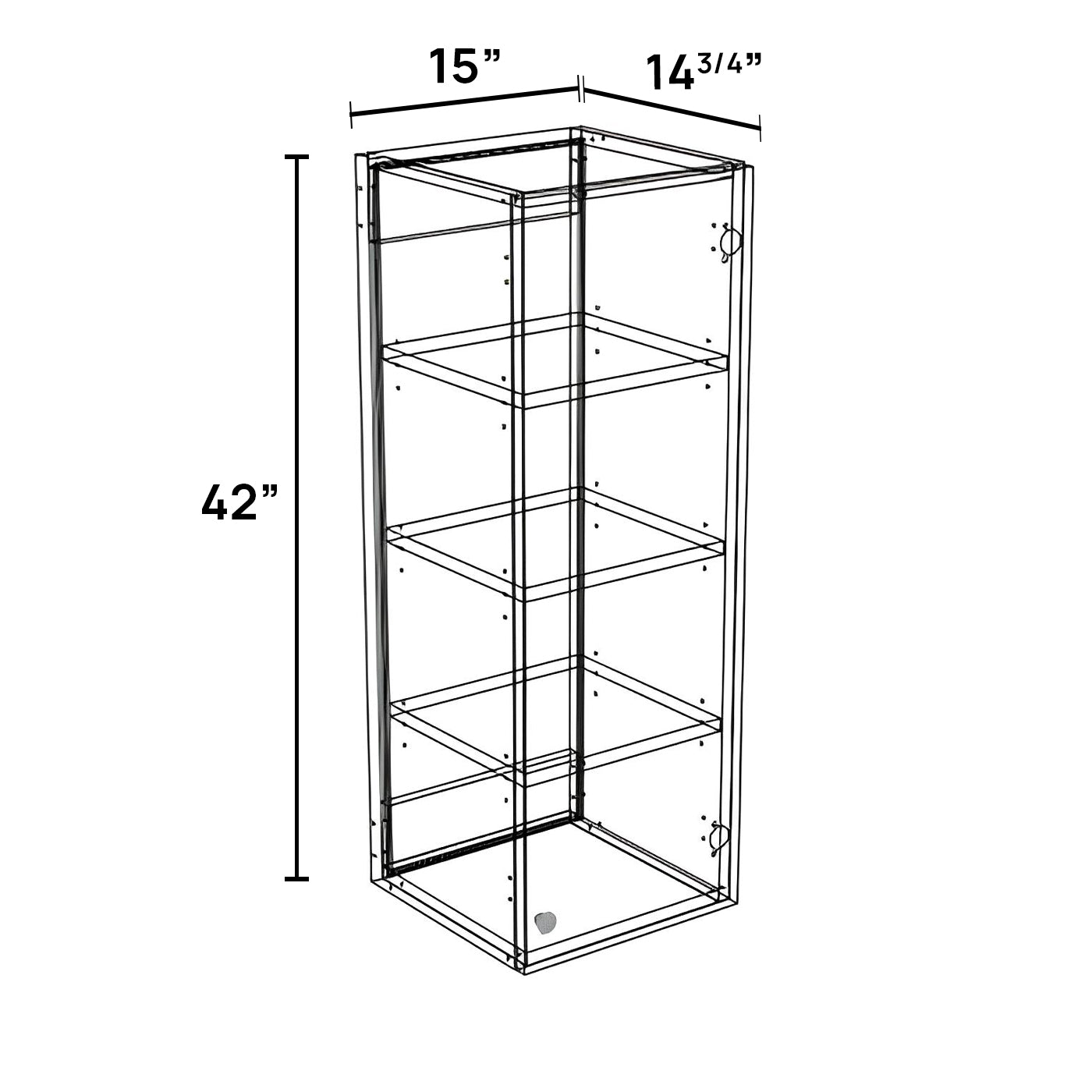 W1542 - Wall Cabinet