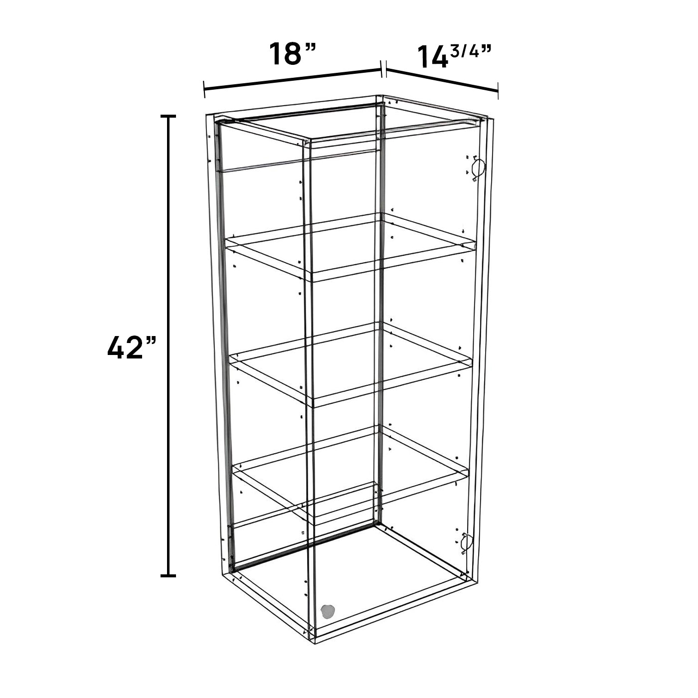 W1842 - Wall Cabinet