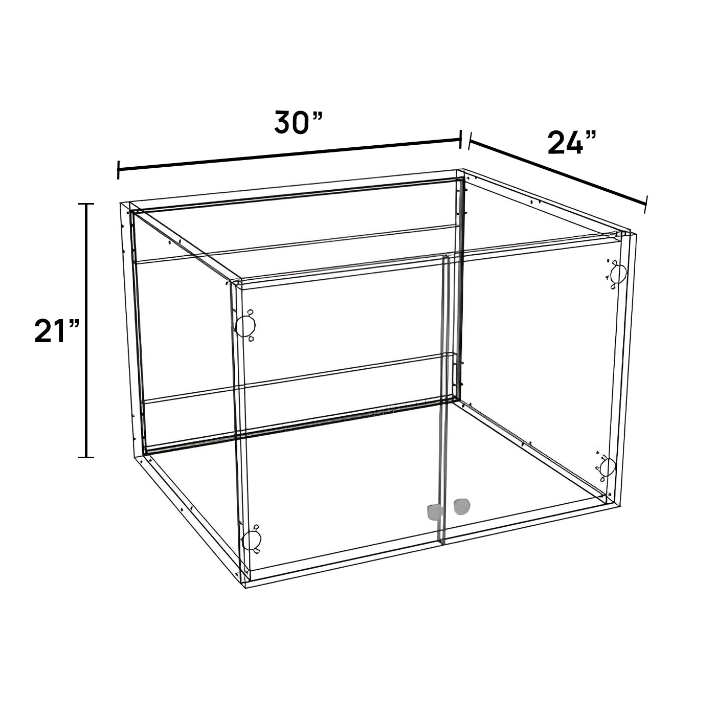 W302124 - Wall Cabinet