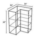 WALL 90 CORNER 42 - Wall Corner Cabinet-2