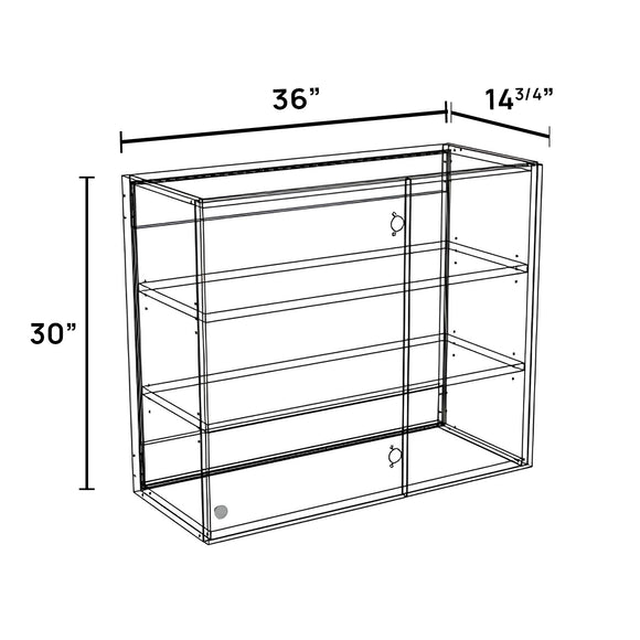 WBC30RIGHT - Wall Blind Corner Cabinet