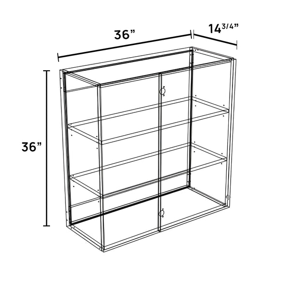 WBC36LEFT - Wall Blind Corner Cabinet